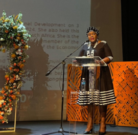 Minister Kubayi.