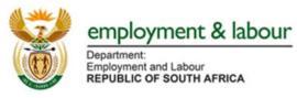 Labour and Employment Department logo.