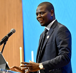 Minister Lamola at the SADC Council of Ministers meeting in Durban.