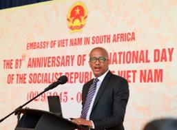 Deputy Minister in the Presidency Kenny Morolong