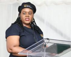Minister of Justice and Constitutional Development Mmamoloko Kubayi 