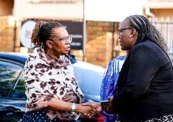 Minister of Social Development Dina Pule