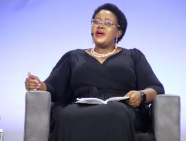 Minister Kubayi.