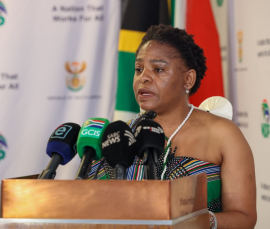 Minister in the Presidency Khumbudzo Ntshavheni