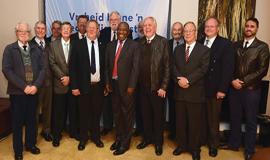 President Cyril Ramaphosa at the centenary celebration of the Afrikanerbond during their National General Meeting (Bondsraad) in Paarl in the Western Cape Province. GCIS