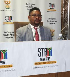 Mr Thulani Tshefuta.