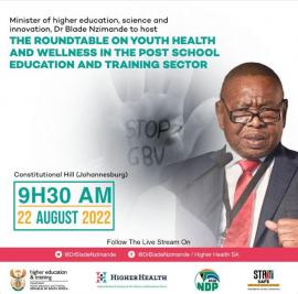 Minister Blade Nzimande.