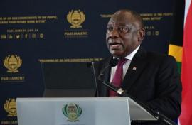 President Ramaphosa.