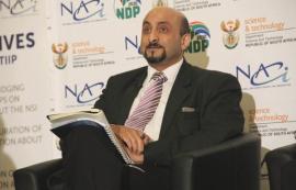 Deputy Director-General of Socio-Economic Innovation Partnerships, Imraan Patel.