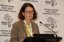 Senior Advisor to ILO Assistant Director-General, Claire Harasty