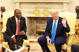 President Ramaphosa and President Trump.