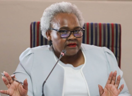 Minister Tolashe.
