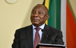 President Ramaphosa.