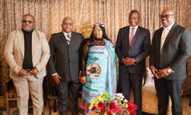 Deputy President Paul Mashatile visits AmaMpondo Kingdom.