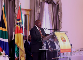 President Ramaphosa.