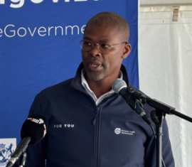 Western Cape Mobility MEC Isaac Sileku.