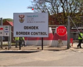 Oshoek border.