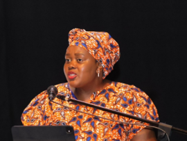 Justice and Constitutional Development Minister Mmamoloko Kubayi