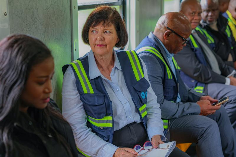 Minister of Transport Barbara Creecy