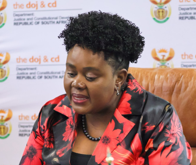 Minister Kubayi.