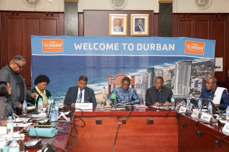 Deputy President Paul Mashatile meets with the PeWG