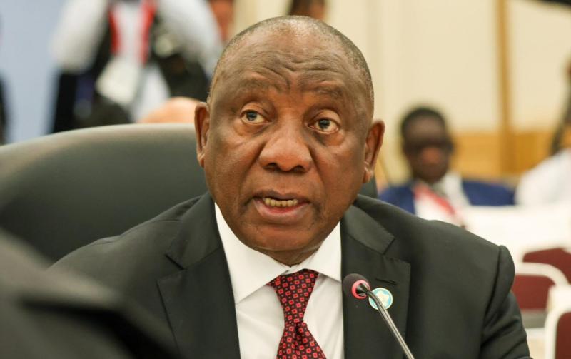 President Ramaphosa. 