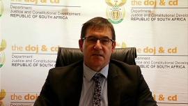  Justice and Constitutional Development Deputy Minister John Jeffrey.