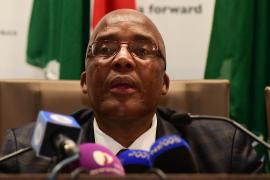 Home Affairs Minister, Dr Aaron Motsoaledi