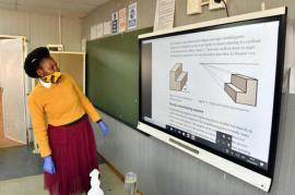 Teachers to be vaccinated from next week.