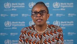 World Health Organisation’s Regional director for Africa, Dr Matshidiso Moeti.