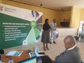 Labour officials host seminar.