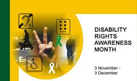 Disability Rights Awareness Month