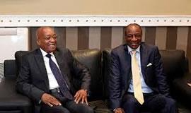 President Jacob Zuma and Guinea President Alpha Conde