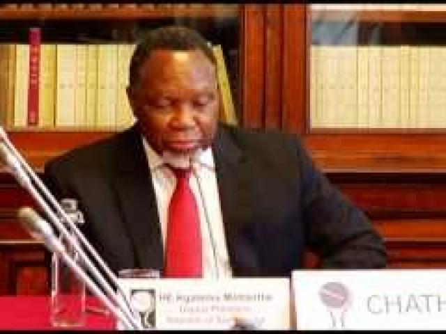 Deputy President Kgalema Motlanthe visits London 