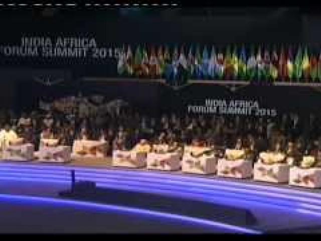 President Jacob Zuma addresses India-Africa Forum Summit
