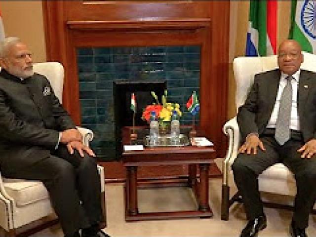 Indian Prime Minister Narendra Modi visits SA
