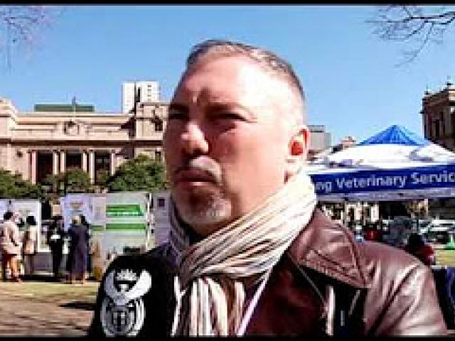 Government exhibition at Church Square