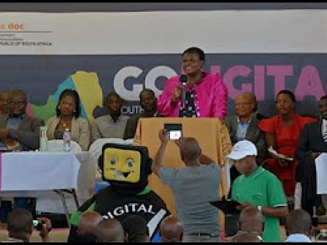 Digital migration awareness campaign in Mtititi village