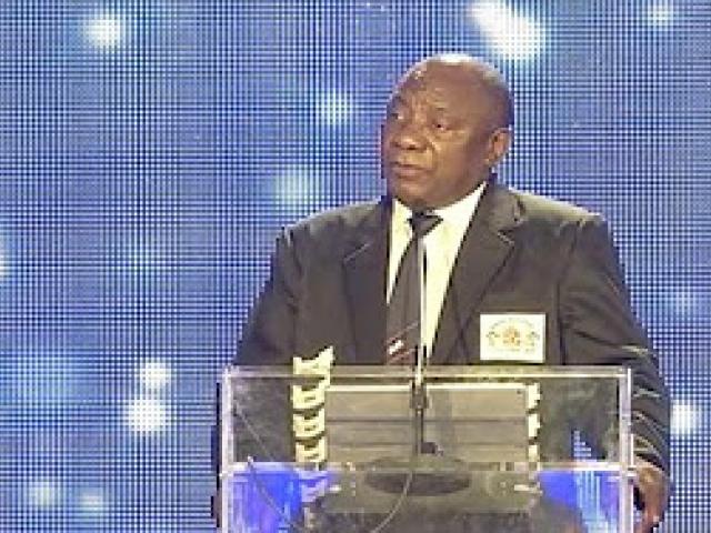 Deputy President speaks at a Adopt-a-School function in Gauteng