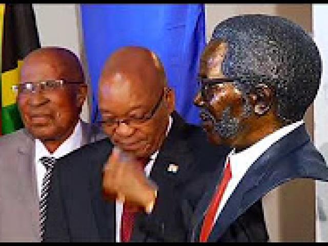 Unveiling of OR Tambo statue at airport