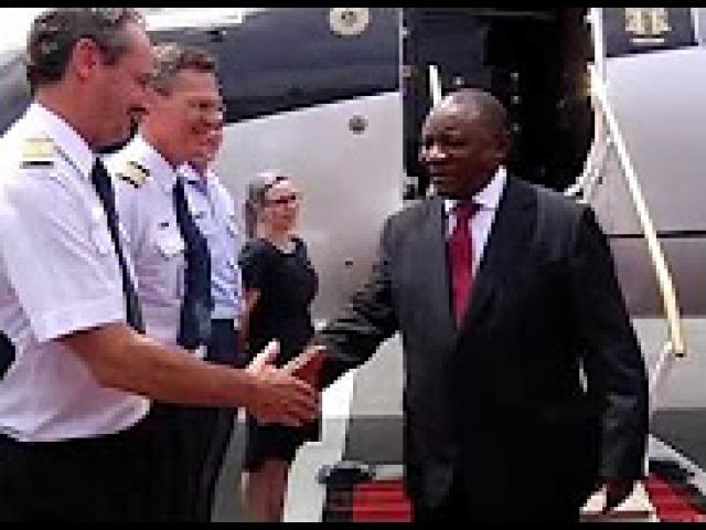 President visits Angola.