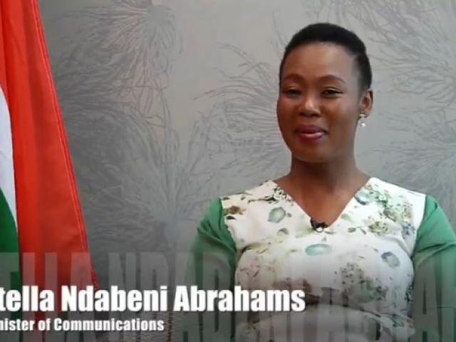 Communications Minister's message before WEF 2019