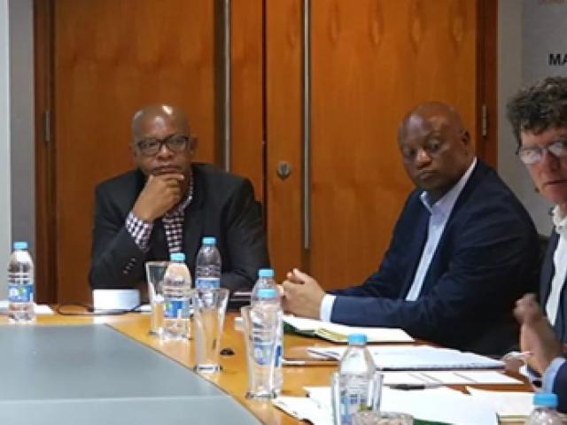 Minister Stella Ndabeni-Abrahams hosts a bilateral meeting with the Premier of Limpopo on the provincial broadband rollout plan