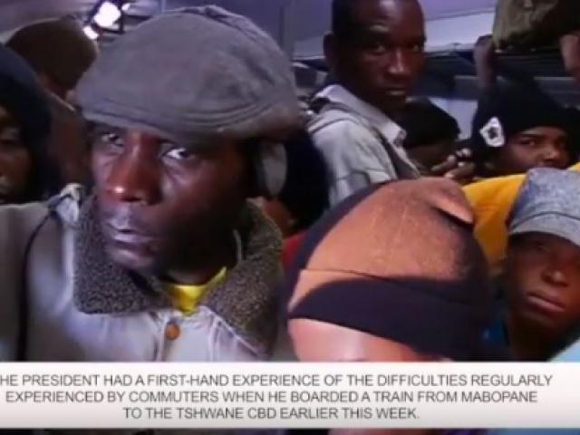 President visits Passenger Rail Agency of South Africa in Cape Town