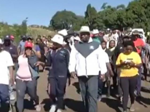 Communications Minister leads Freedom Walk ahead of Economic Opportunities EXPO