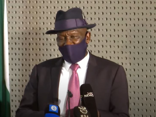 Ministers in the Justice, Crime Prevention and Security Cluster brief on public unrest