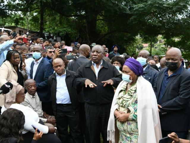 President visits flood-stricken parts of KwaZulu-Natal