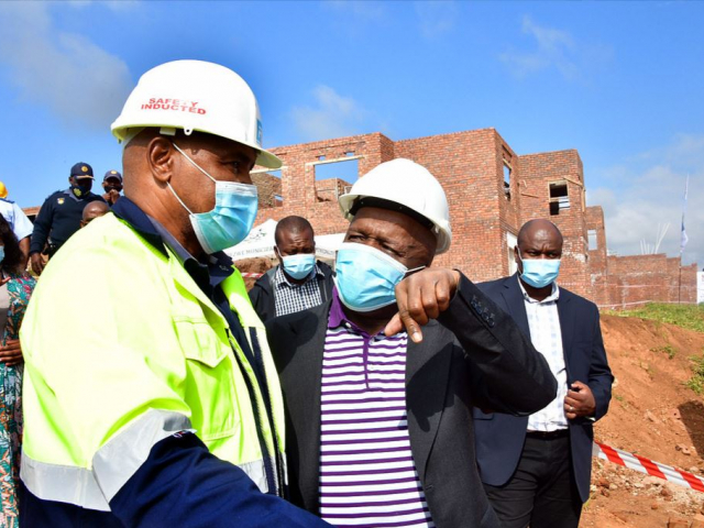 Inaugural DDM visit to Harry Gwala District