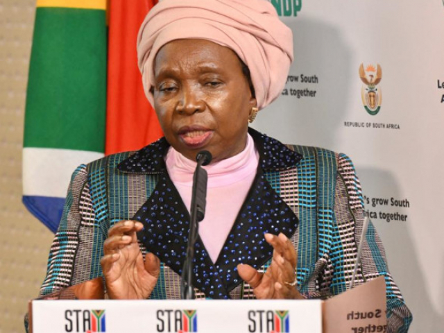 Minister Dlamini Zuma on the President's address on end of the National State of Disaster | 1
