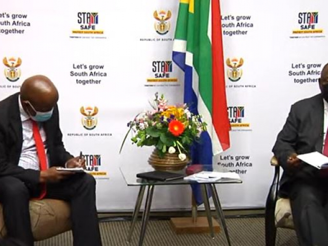 President engages media on Budget Vote 